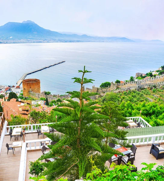On Castle Hill of Alanya — Stock Photo, Image