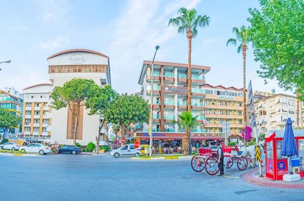 V Ataturk Boulevard v Alanya — Stock fotografie