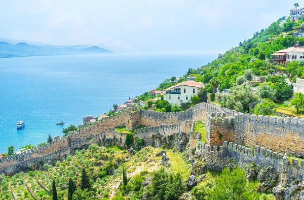 La fortaleza medieval de Alanya —  Fotos de Stock