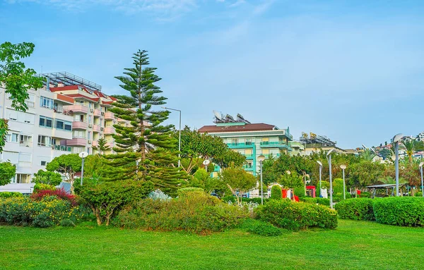 Parques em Antalya resort — Fotografia de Stock