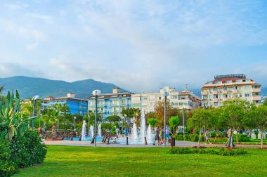 Alanya 'daki Abdurrahman Alaettinoğlu parkı