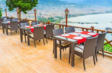 Alanya Restaurant yaz terası