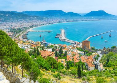 Alanya'nın kırmızı çatılar