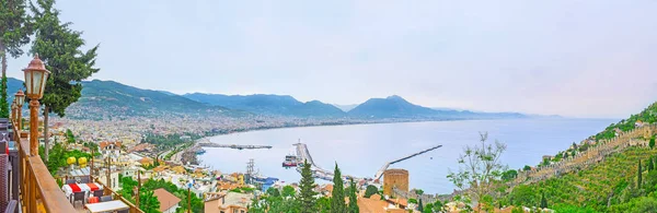 Panorama Alanya resort — Zdjęcie stockowe