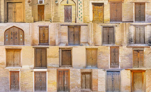 The old Uzbek doors