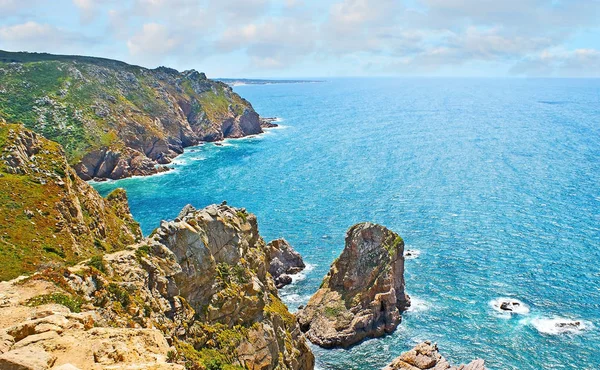 A costa rochosa de Portugal — Fotografia de Stock