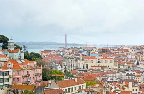 The cityscape of old Lisbon — Stock Photo, Image