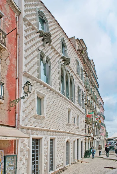 Casa dos Bicos en Lisboa — Foto de Stock