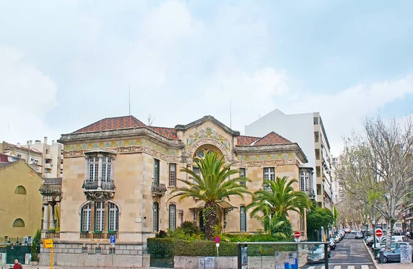Maison de maître de style colonial à Lisbonne — Photo