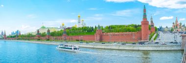 Moskova Kremlin duvarları