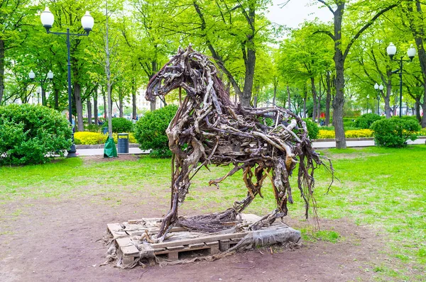 Il cavallo di legno — Foto Stock