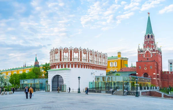 Главный вход в Кремль — стоковое фото