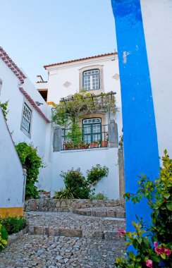 Obidos çiçek süslemeleri