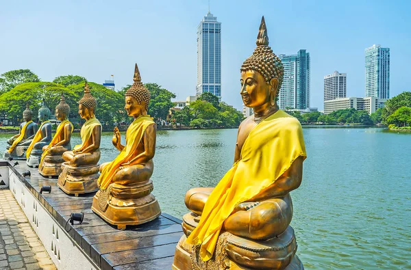 Scopri i punti di riferimento di Colombo — Foto Stock