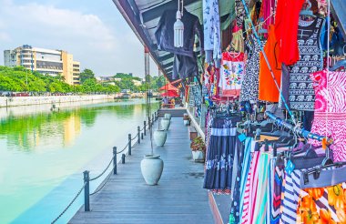 Colombo pazarda yüzen Pettah ziyaret