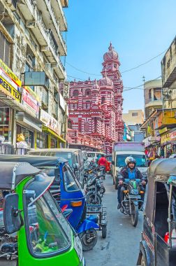Colombo Pettah pazarda trafik