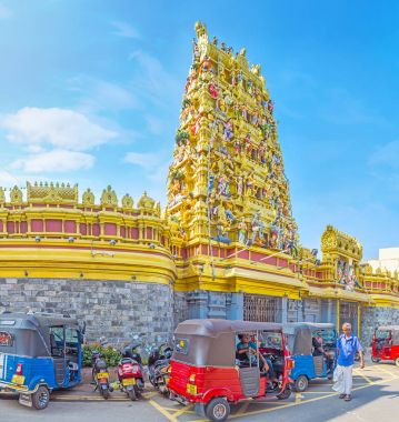 Colombo Hindu tapınağı restore