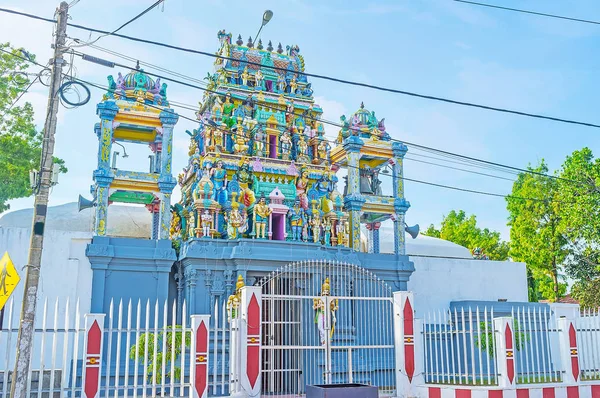 Decores del Templo Hindú en Negombo — Foto de Stock