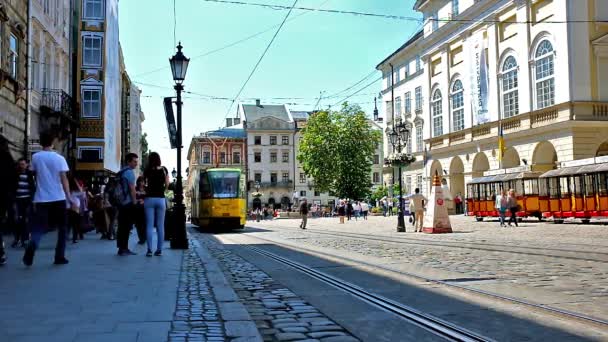 Der Marktplatz — Stockvideo