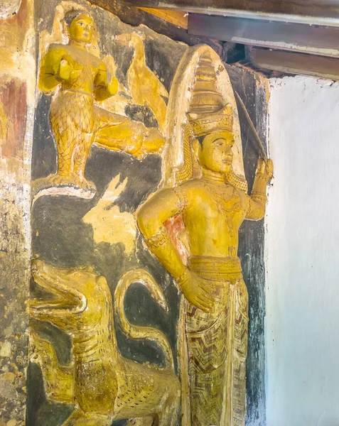 Старый охранник храма Юдаганава — стоковое фото