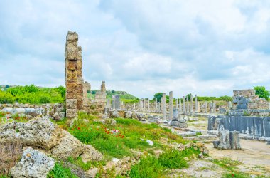 Perge bulutlu günde