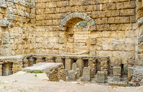 Gründung der Bäder in Perge — Stockfoto