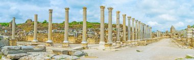 Perge sokak Panoraması
