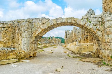 Perge kalıntıları