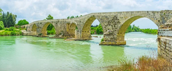 Reizen naar Aspendos — Stockfoto