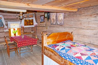 Eski köylü evde Suzdal