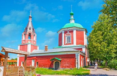 Suzdal kırmızı varsayım kilisede