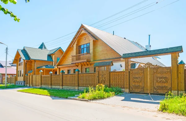 Modern ahşap mimarinin Suzdal