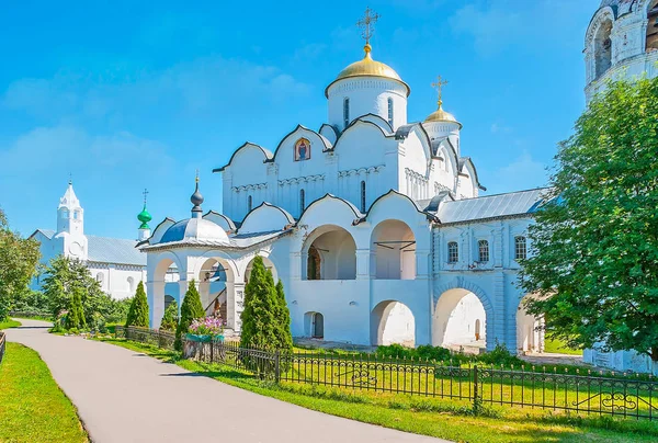 Cathedral of Suzdal Intercession Monastery — Stock Photo, Image