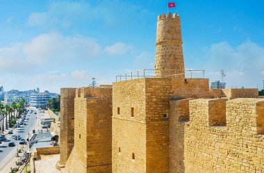 Monastir Ribat gelen görünümü