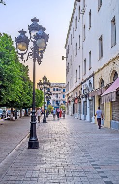 Tunis alacakaranlıkta