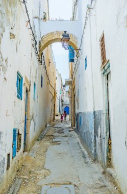 Tunus medina eski püskü evleri