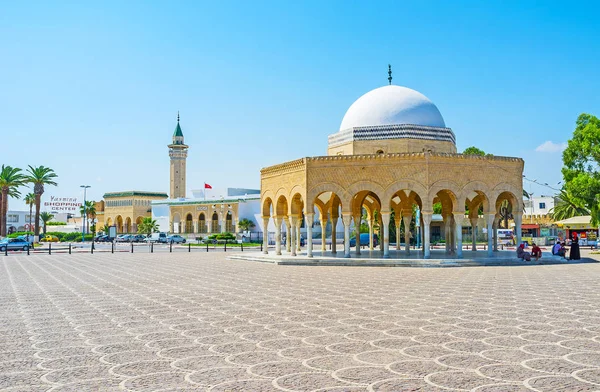 Habib Bourguiba komplexum Monastir — Stock Fotó