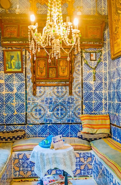 Dar ESSID mansion, Sousse konuk salonunda