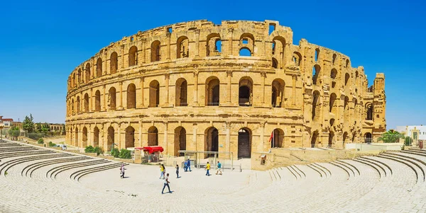 El Djem El Jem amfitiyatro Panoraması