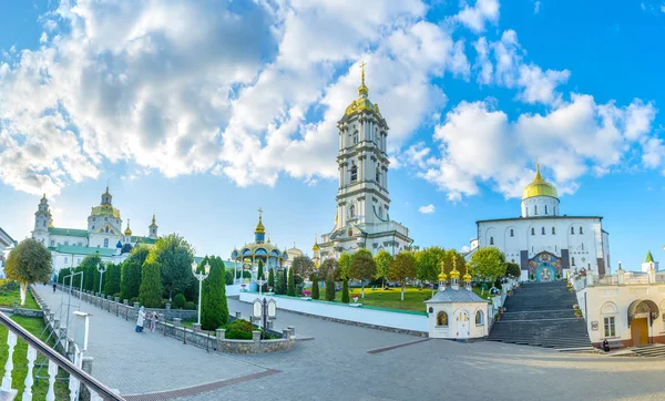 Panorama of Pochayiv Lavra — Stock Photo, Image