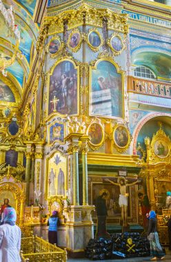 Kutsal Dormition Katedrali simgeleri