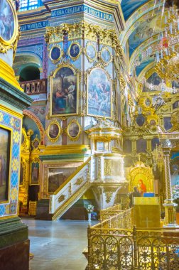 Kutsal Dormition katedral içinde cathedra