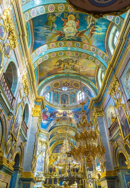 Interior of Dormition Cathedral — Stock Photo, Image