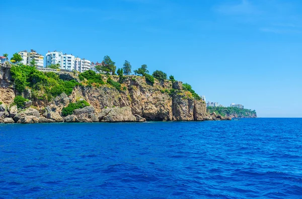 The forbidding coast of Antalya — Stock Photo, Image