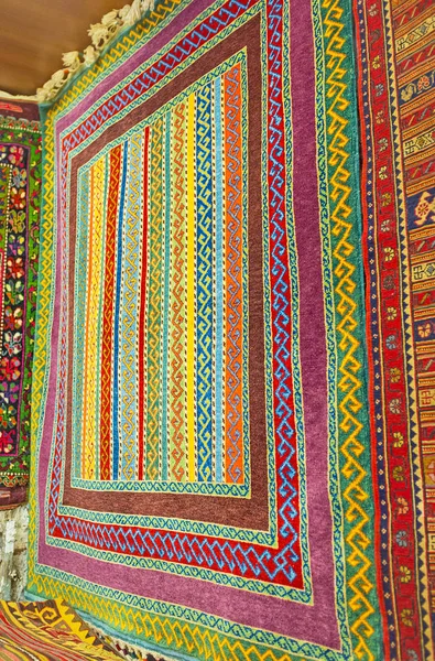 Os padrões de tapetes turcos — Fotografia de Stock