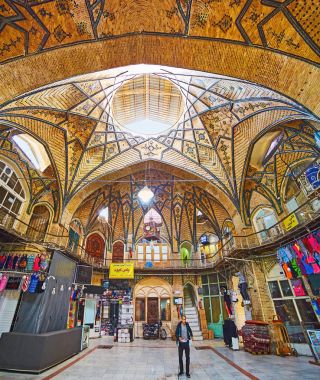 Güzellik Farsça pazarın Tehran