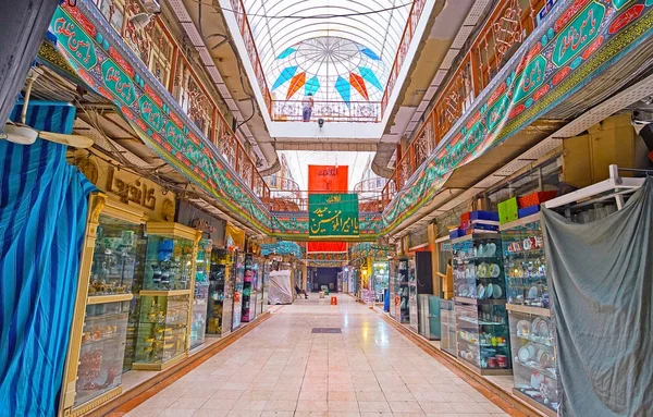 Las filas del Gran Bazar de Teherán —  Fotos de Stock