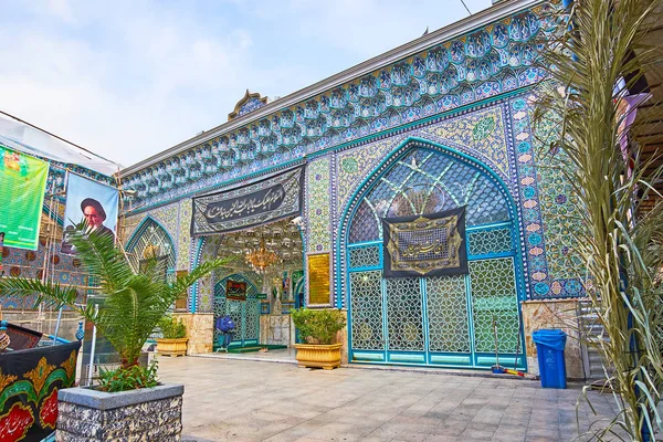 Відкрийте для себе пам'ятки Гранд базар Тегеран — стокове фото