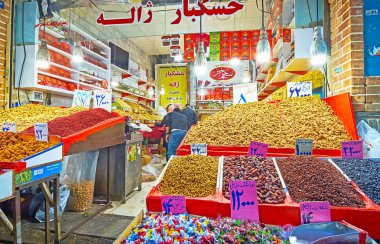 Tahran kapalı çarşı durak