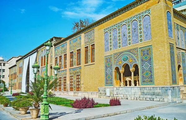 The edifices of Golestan palace in Tehran — Stock Photo, Image